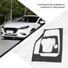 Carbon Fiber Car Gear Head Shift Knob Panel Cover Trim Sticker For Mazda 3 Axela 2014 2015 2016 2017 Accessories