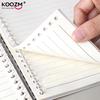 30 Holes Loose-leaf Plastic Binding Ring Spring Spiral Rings Binder Strip For A4 Paper Notebook Stationery Office Supplies