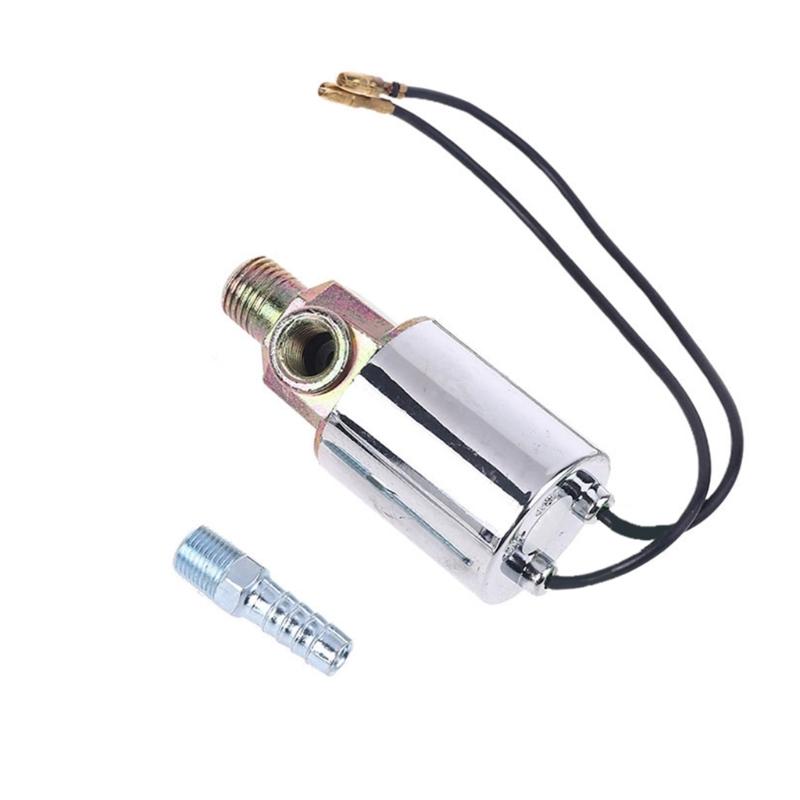 Automobilový solenoid pro ventil 12V 1/4" elektrický solenoid pro ventil pro klaksony Náhradní díly pro automobily