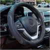 15 Inch Car Leather Steering Wheel Cover, Automotive Accessories Elastic Black