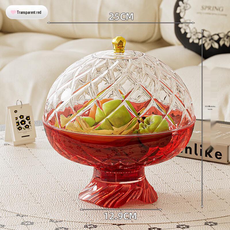 Deouxingguang Obstschale mit Deckel und Abtropfschale