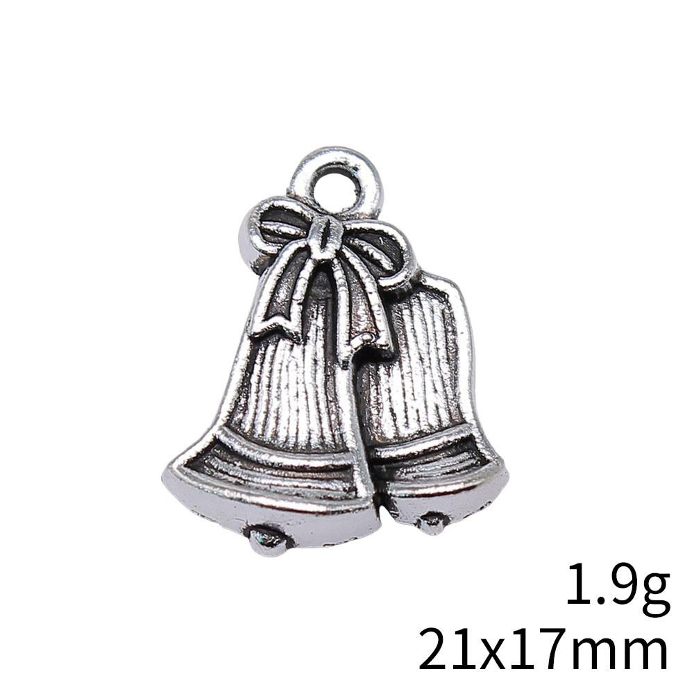 Back To School Charms For Keychains Christmas Tree Charms Pendant Backpack Craft Pendants