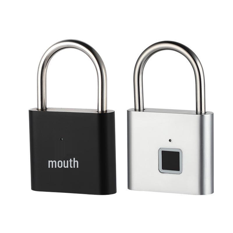Smart Fingerprint Padlock: Anti-Theft Stainless Steel for Home, Warehouse, Courtyard, Dormitory, Cabinet Doors