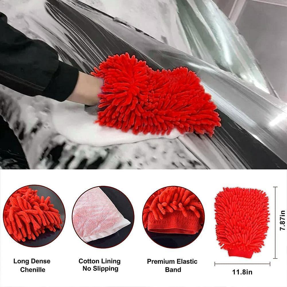 18-Piece Car Wash Brush Set: Electric Drill, Tire, and Gap Cleaning Brushes
