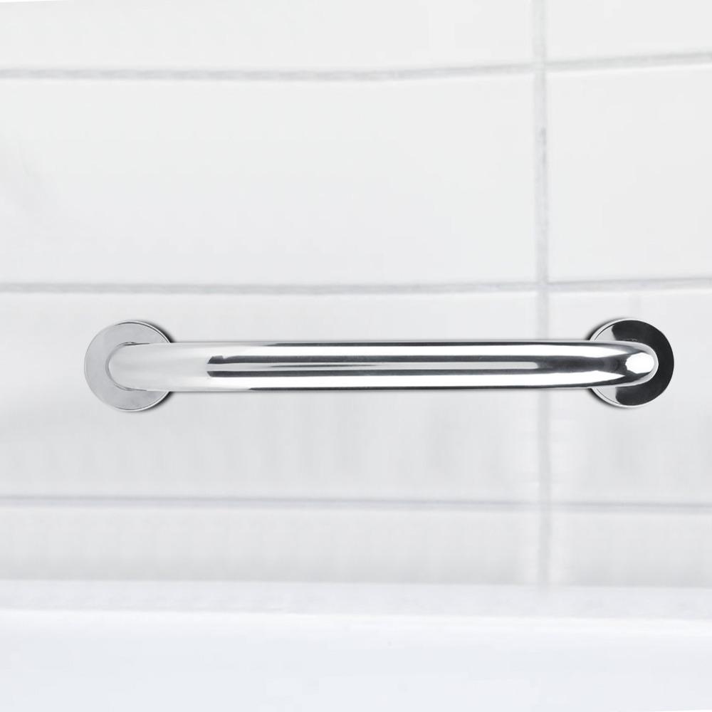 304 Stainless Steel Bathroom Handrail Wall Mounted Shower Safety Bar Bathtub Handrail For Handicap