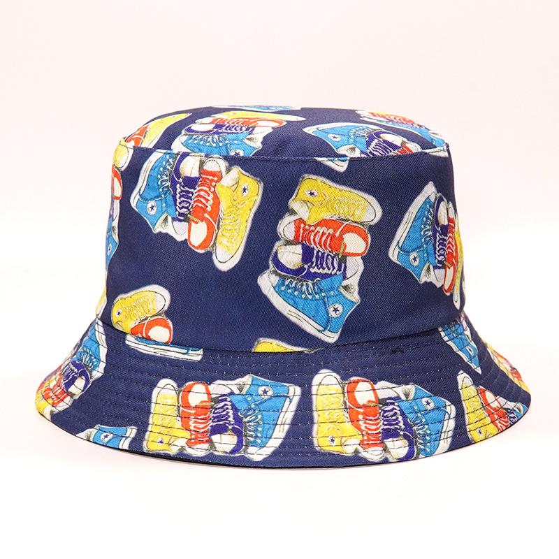 2023 Custom Sublimation Printing Double-Sided Bucket Hat All Over Printing Reversible Bucket Hats