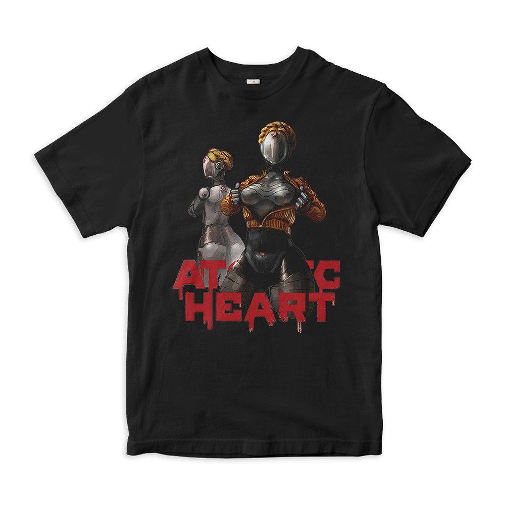 T-shirt Atomic Heart The Twins, Maglietta 100% Cotone, Taglie Uomo Donna (ATO-90077)