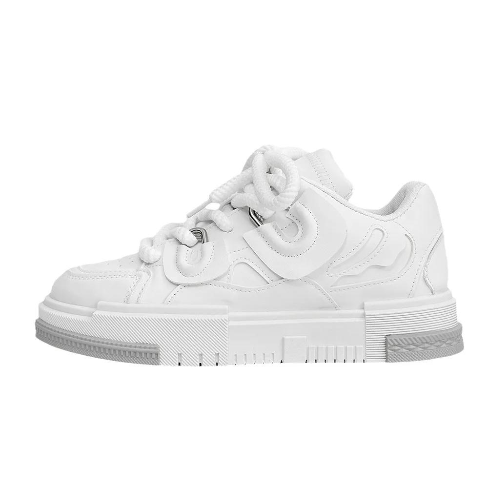 Fashion Casual Shoes Men 2025 New Men's Shoes Niche Design Bread Casual China-Chic Skateboard Shoe Mens Loafers Sneakers zapatos hombre