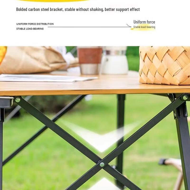 Lilang Height-Adjustable Folding Picnic Table