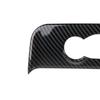 Carbon Fiber Style Interior Mouldings For Ford Maverick - ABS Inner Door Armrest Window Lift Button Cover Trim