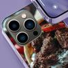 Käse Knuspriges Hähnchen Rindfleisch Verpackung Handyhülle Für Iphone 17 Air 15 Pro 14 Plus 16 Pro Max 17E 16E 12 13 Mini 11 Hülle Süß Fu