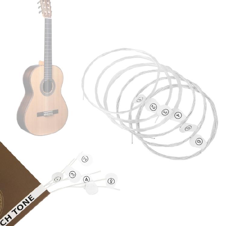 6Pcs .028-.043 6-string Acoustics Guitar Strings for Beginners Performers