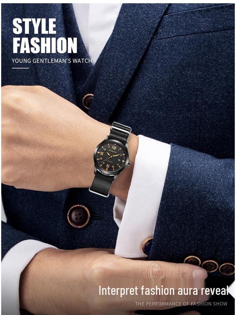 OCHSTIN Swiss Automatic Mechanical Watch - Trendy, Large Dial Fashion Business Wristwatch