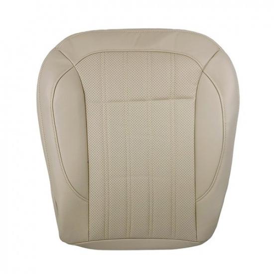 Black/Beige Leather Car Left Driver Seat Cover Change For Benz GL350 GL450 13-16
