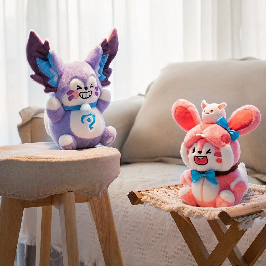 Whimsical Cat Moqi Plush Doll From Made With Luxurious Crystal Fleece For Ultimate Cuddling Experience