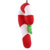Weihnachten Haustier Hund Spielzeug Zuckerstange Krückenform Kauen Beißen Trainingswerkzeug Beißring Stock Reinigung Hund Interaktives Spielzeug Bissfest