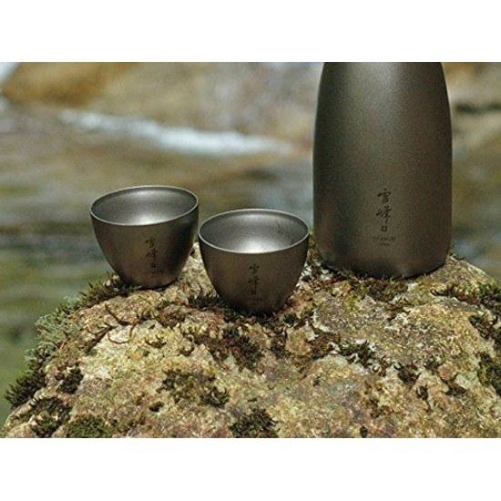 Snow Peak Ochoko TW-020 Titanium Lightweight Sake Cold Outdoor