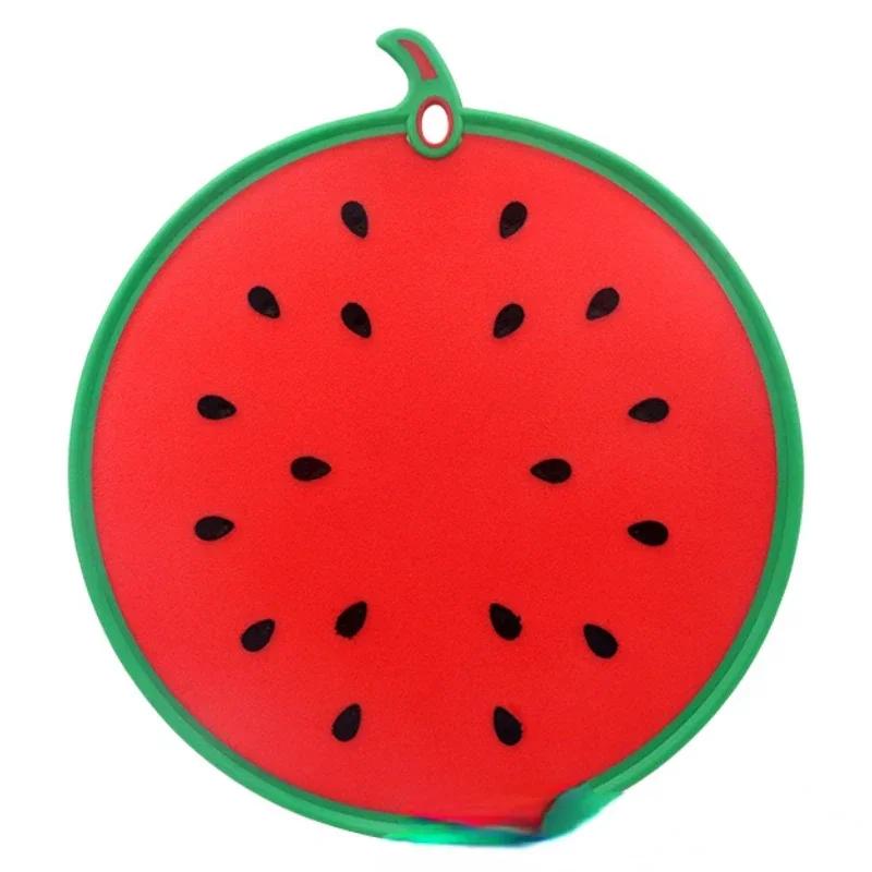 Kreative Fruchtform Lebensmittel Schneideblock Scheibe Gemüse Hackbretter Kunststoff Schneidebrett Sicher Haushaltsküchenwerkzeuge
