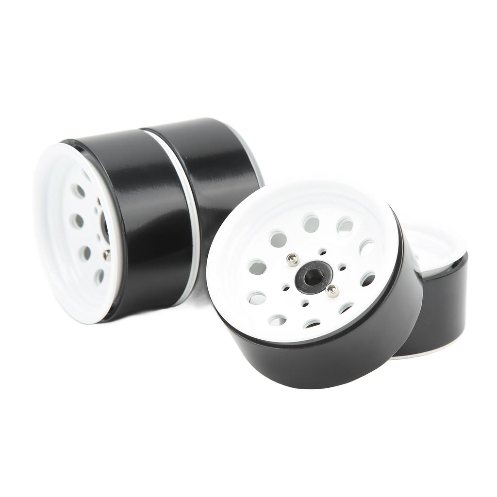 4PCS RC Beadlock Wheel Hub 1.9in Iron Wear Resistant Reusable RC Wheel Hub for Replacement