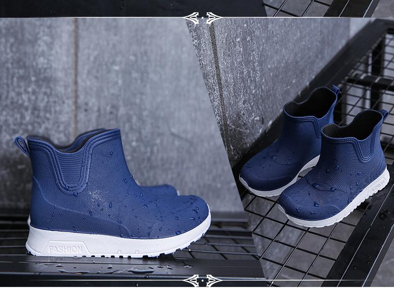 Stylish Non-Slip Waterproof Kids' Rain Boots for Boys and Girls