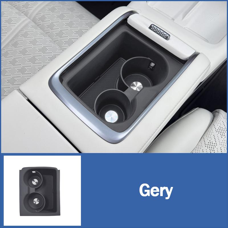 For ZEEKR 7X 2025+ Centre Console Armrest Cup Holder Anti-Slip Mat Storage Organizer Pad Interior Protective Pad Car Accessories