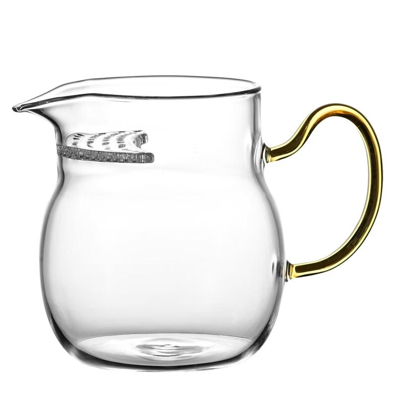Shangqi Thickened High-Temperature Glass Fairness Cup with Crescent Filter