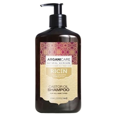 Arganicare Šampon pro podporu růstu s bio ricinovým olejem. 400 ml
