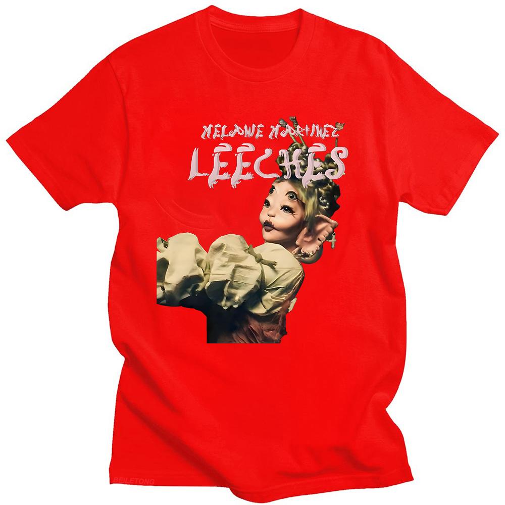 

Melanie Martinez Leeches 2026 Tee Funny Top Hip Hop Tshirt Unisex Comic Clothes Fashion Unisex Cotton Soft T-shirt Summer Casual 4XL