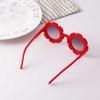 Kids Sun Flower Eye Protection Glasses Performance Decor Goggles Prop for Girls Boys
