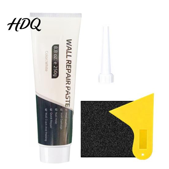 Fast Drying Wall Putty Efficient Drywall Repair Kit with Scraper Paste Tube Quick-Drying Mending Home Agent Paste Multi-Functional Patch