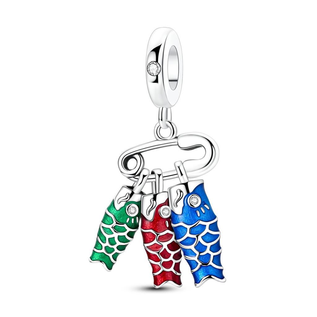 Original Copper Charms Star Dreamcatcher Japanese Culture Beads Fit Bracelet Diy Woman Jewelry