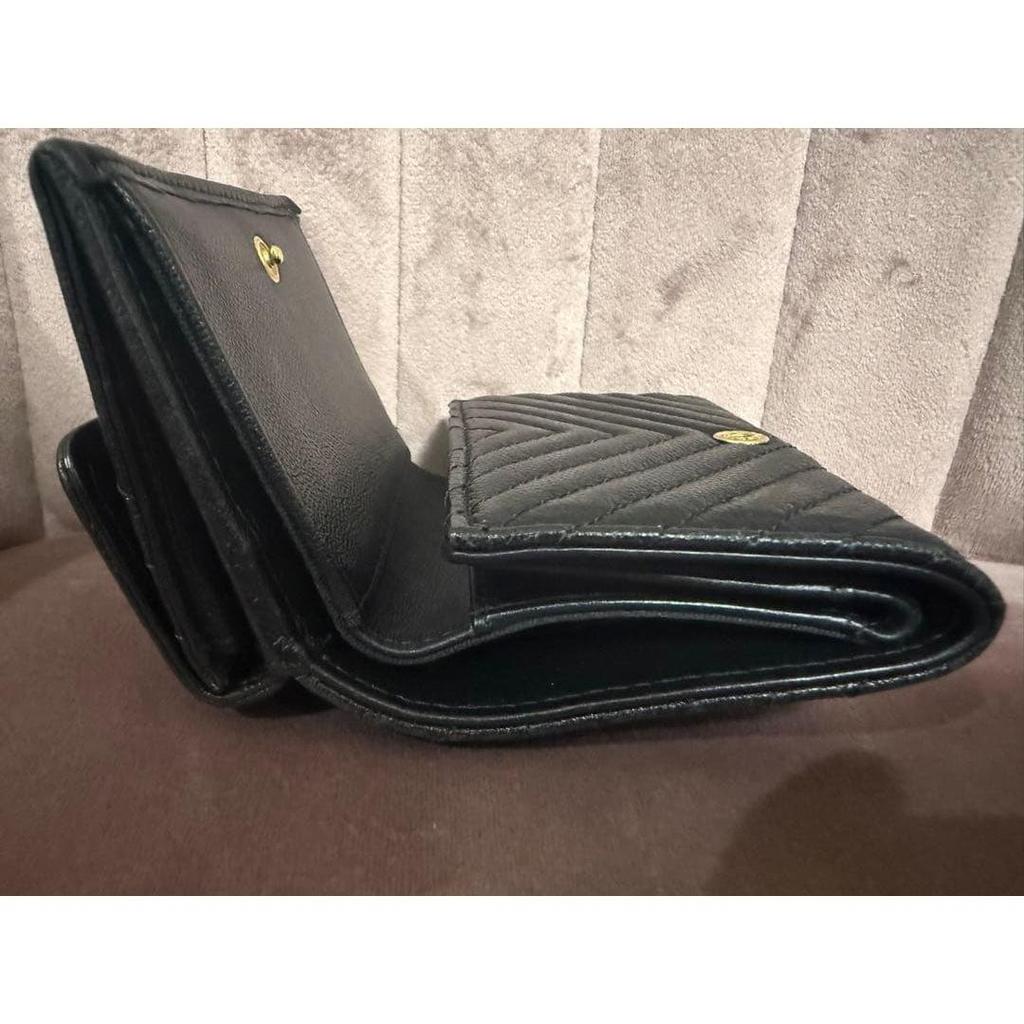 Used Boy Chanel Tri-fold Wallet