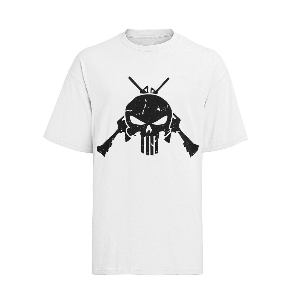 

PUNISHER Totenkopf Frank Castle Tattoo T-Shirt Herren 3XL