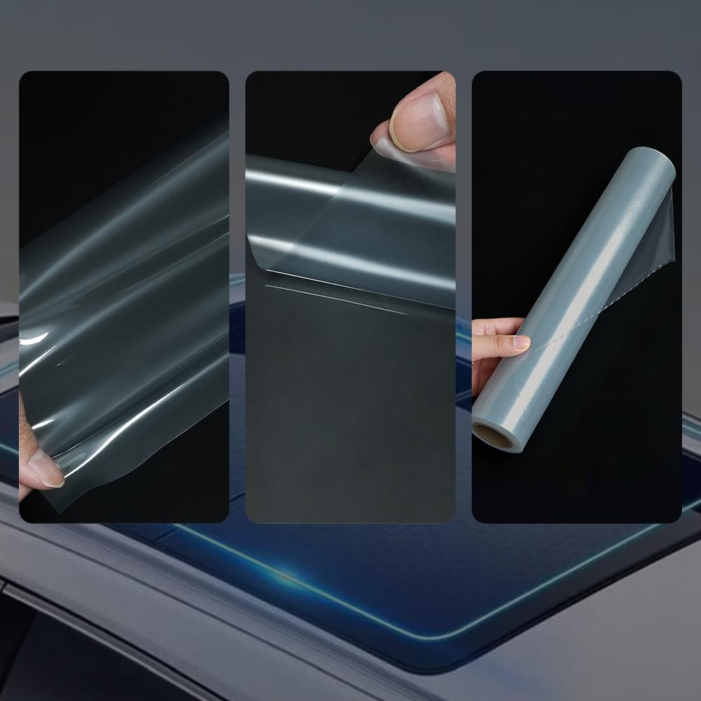 7.5mil TPH PPF Car Sunroof Insulation Film Anti-Heat Anti-UV Scratch Resistant Auto Skylight Protective Film Car Decoration Film