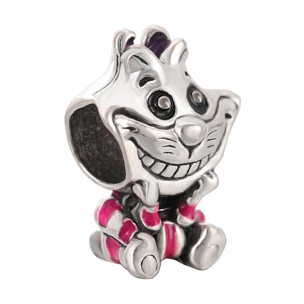 2 PCS/Lot MIX Style Colorful Enamel Minnie Stitch Charms Beads Pendant for DIY Jewelry Making Accessories
