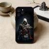 AssassinsY Creeds Phone Case For iPhone 16,15,14,13,12,17,Pro Max,Plus Silicone Black Case