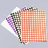 JG-1232 Round Dot A4 Self-Adhesive Color Labels