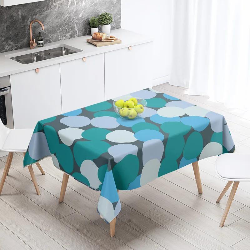 Nordischer Minimalistischer Geometrischer Tischdecke Maschinenwaschbar Ins Stil Esstischdecke Haushalts Wohnzimmer Dekorativ