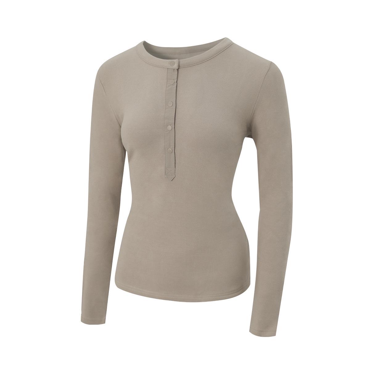 

Женская рубашка с длинным рукавом на бархатной подкладке для повседневного ношения осенью/зимой Small