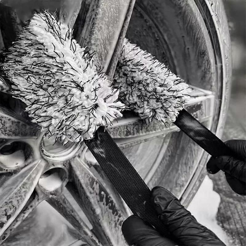 Mikrofaser Mehrzweck-Reinigungswerkzeug, Felgennabe Reinigungsbürste, Auto-Detailing Reinigung