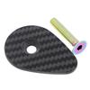 Carbon Fiber Headset Top Cap Bike Headset Stem Cap with Screws for F12 Bike Handlebar Repair Parts Cycling Accessories