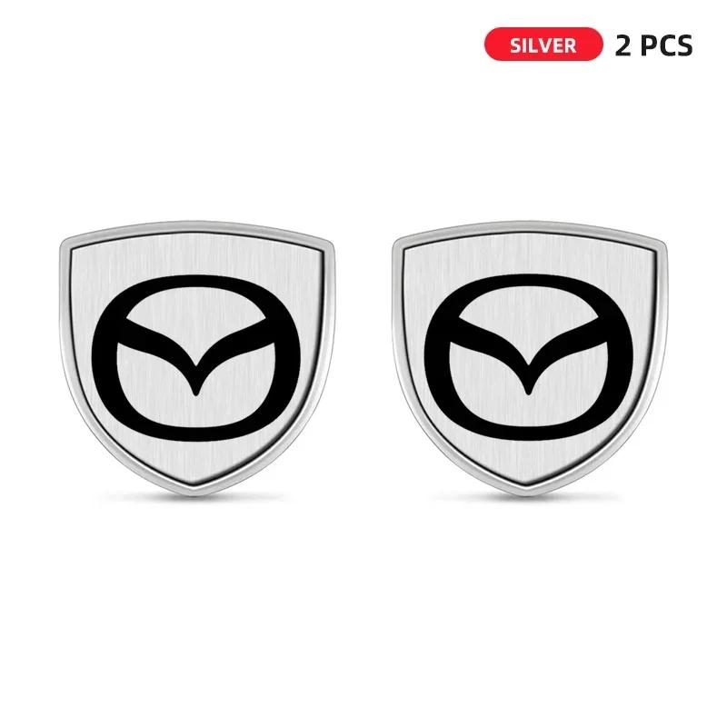 3D Metal Badges Car Body Decoration Decals Sticker For Mazda 6 3 CX5 2 CX7 Demio Atenza Axela MX30 CX30 CX3 CX9 MX5 RX8 RX7