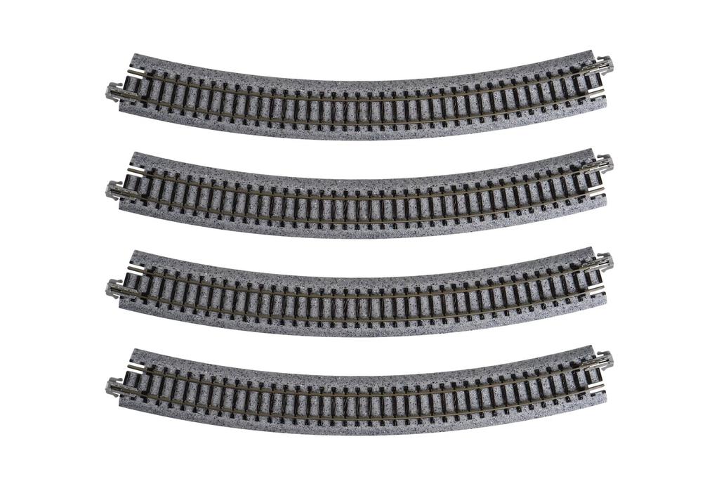 KATO N gauge curved track Railway model supplies R381-30° (4 pieces) 20-140