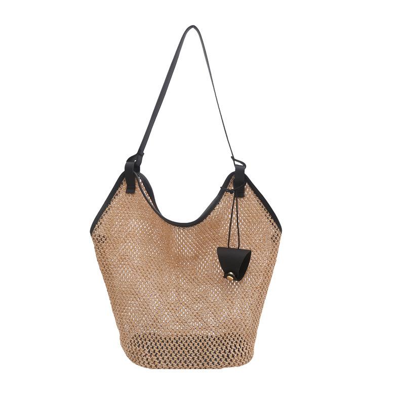 Beach Vacation Large Capacity Straw Bag Lightweight Ins Handbag Bags Korean Summer Shoulder Tote Bag