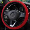 Universal Car Steering Wheel Cover Microfiber Leather Protection Cover Anti Slip Breathable for 37-38cm Steering Wheel Protector