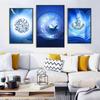 A2-420*594mm Islamic Calligraphy Poster Living Room Decorative Canvas Painting