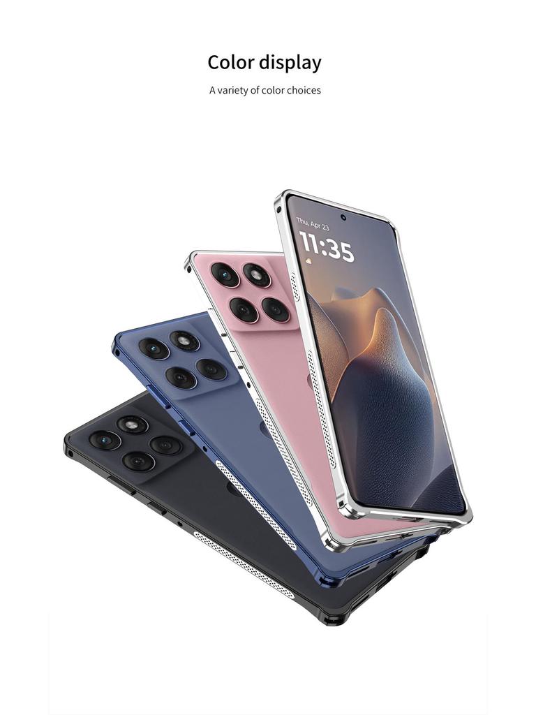 Motorola Moto Edge 60/60s/60 Pro Metal Buckle Anti-Case