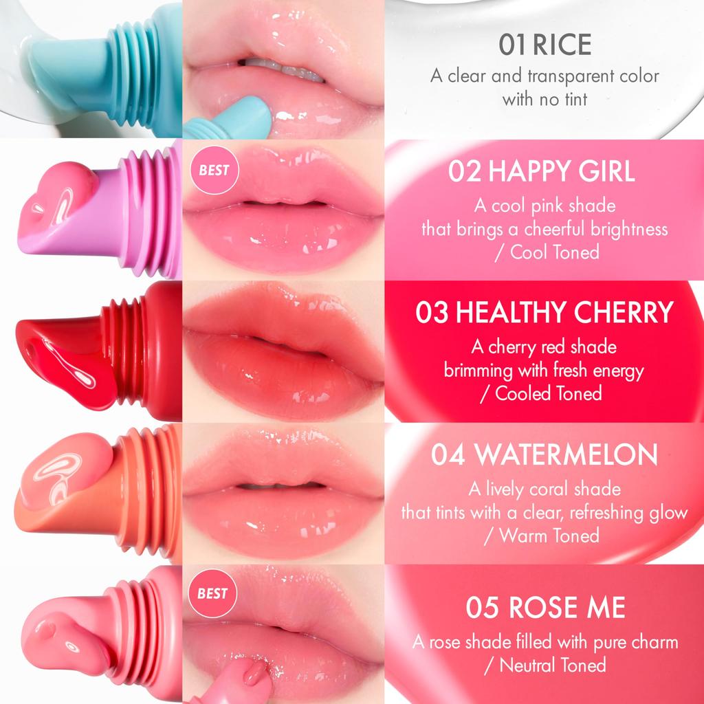 [AMUSE Official][NEW CareTint Balm Keyring - 5 Colors]