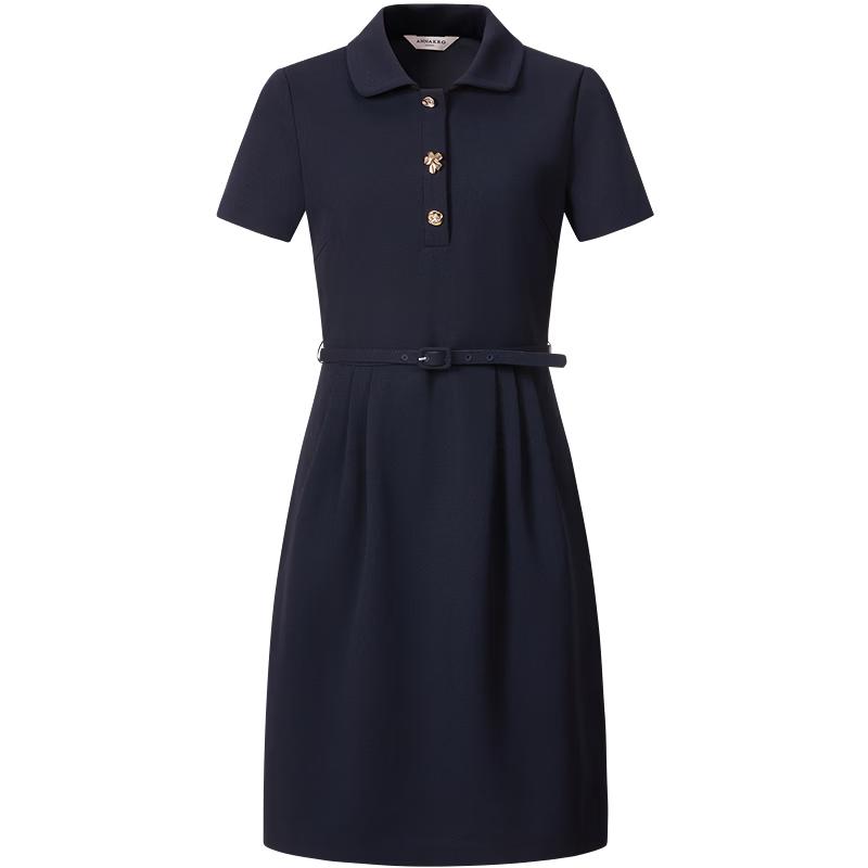 Annaca Women s Commuter Belted Lapel Dress XL