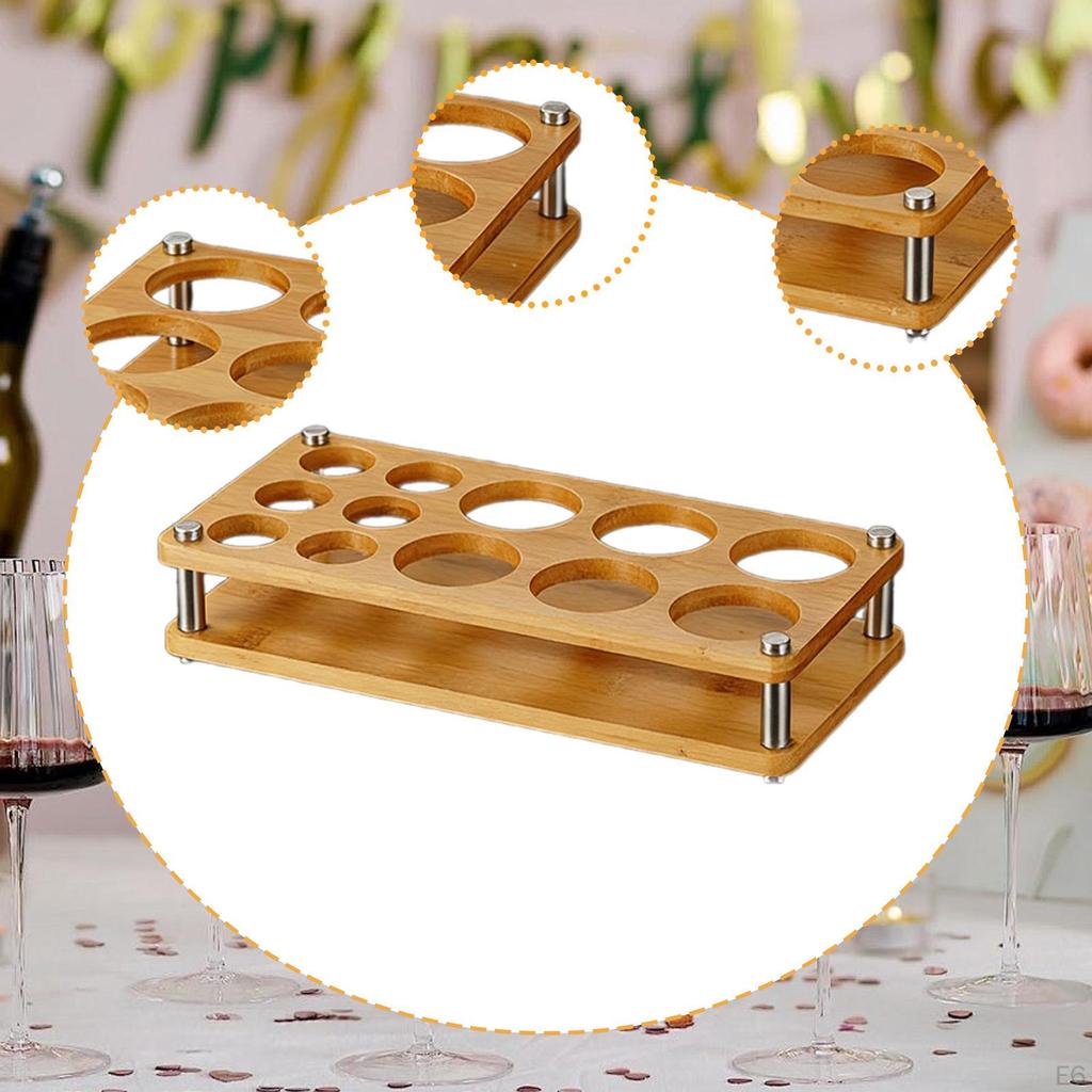 Cup Holder, Wine And Beverage Drink Glass Organizer